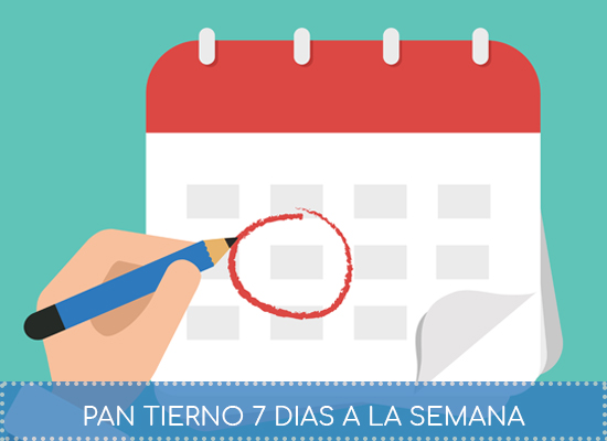 Pan tierno 7 días a la semana